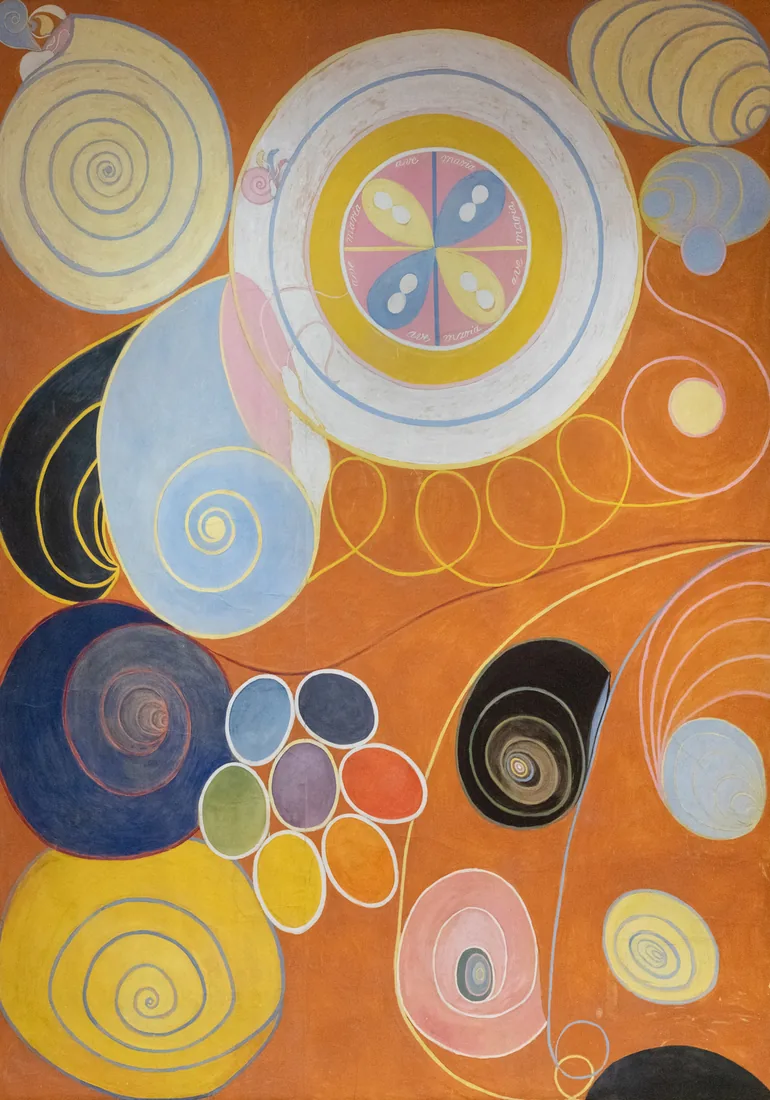 Hilma af Klint, The Ten Largest, No. 3, Youth, 1907
